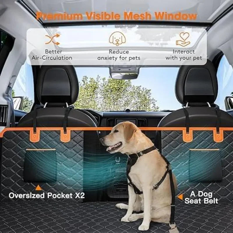 PupProtector™ Hard Bottom Car Cover (+ Free Chewy Toy)