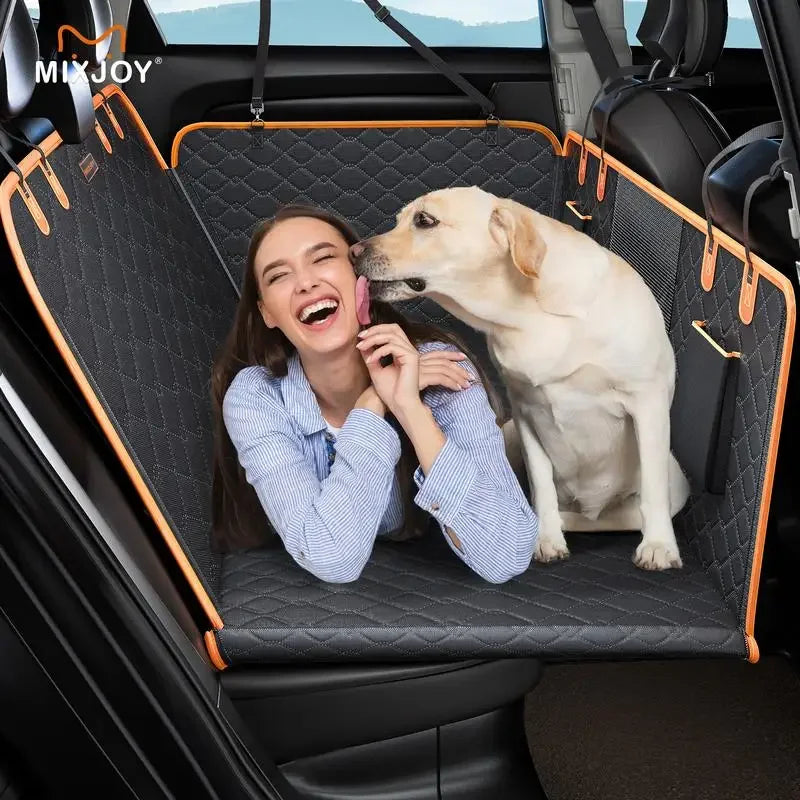 PupProtector™ Hard Bottom Car Cover (+ Free Chewy Toy)