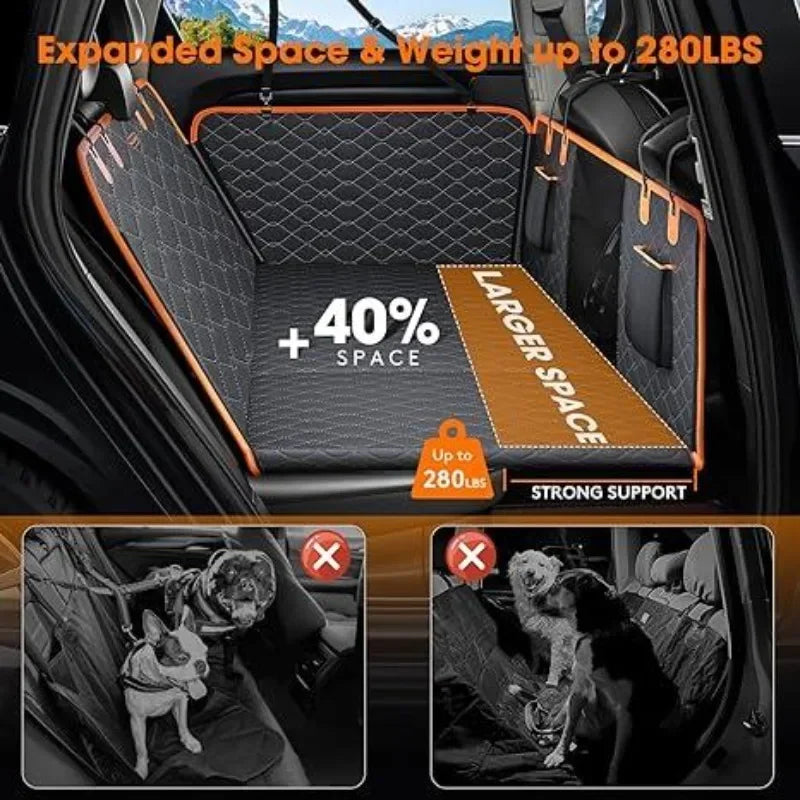 PupProtector™ Hard Bottom Car Cover (+ Free Chewy Toy)