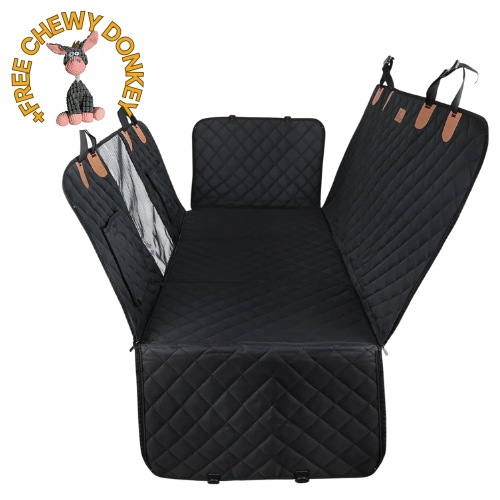 PupProtector™ Hard Bottom Car Cover (+ Free Chewy Toy)