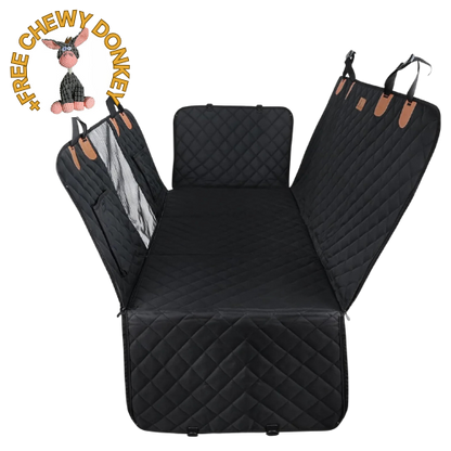 PupProtector™ Hard Bottom Car Cover (+ Free Chewy Toy)